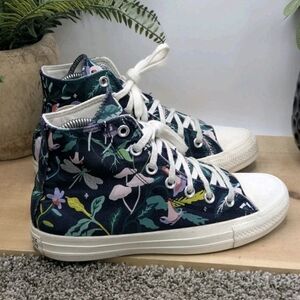 Converse CTAS High Mushroom And Flowers Women's Size 7 Shoes  Casual Comfort